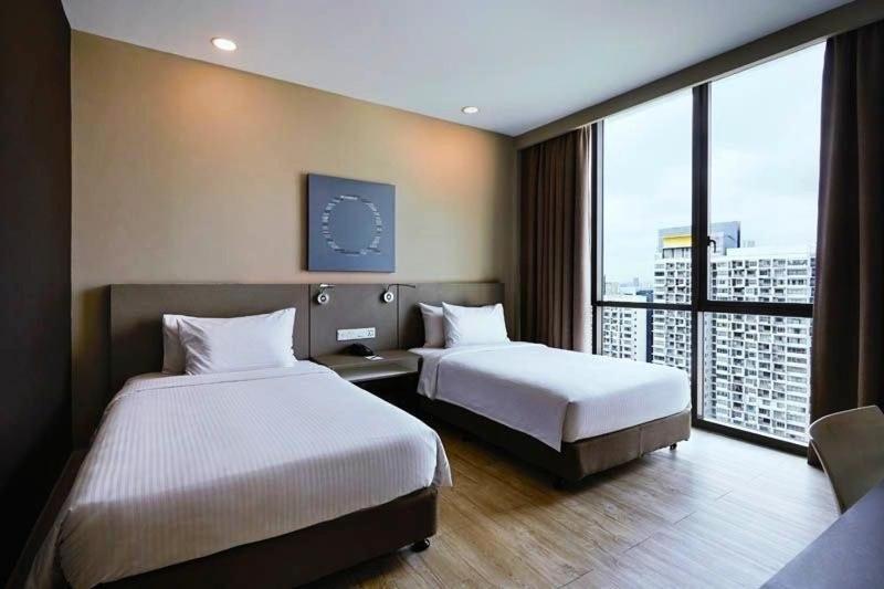 Hotel Q Damansara By Trillionz Petaling Jaya Exterior foto